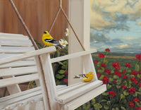 210 • “Front Perch Swingers” Fine Art Canvas