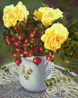 018 • “Fragrant Effusions” Fine Art Canvas