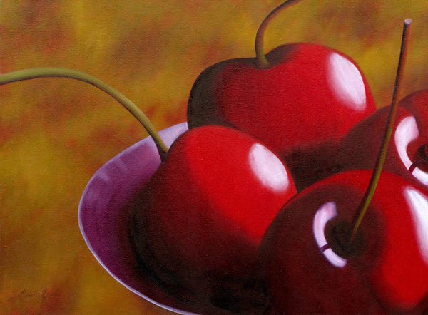 109  • “Cherries Jubilee /4” Fine Art Canvas