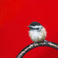 140 • “Little Chickadee II” Fine Art Canvas