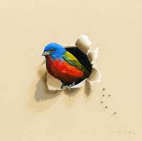 333 • “Feathered Fiesta” Fine Art Canvas