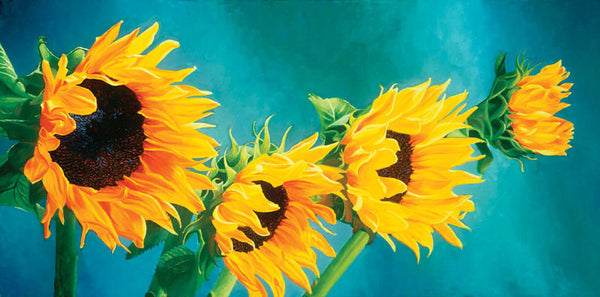007 • “Dance of the Sunflowers” Fine Art Canvas