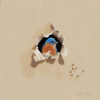 238 •  ”A Little Birdie Told Me” Fine Art Canvas